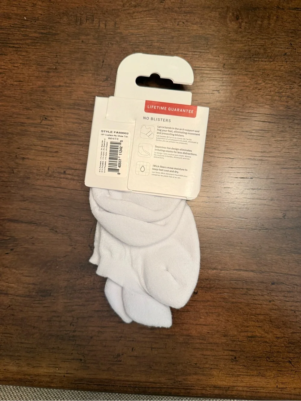 Men's Low-Cut Athletic Socks - White (3 Pack)